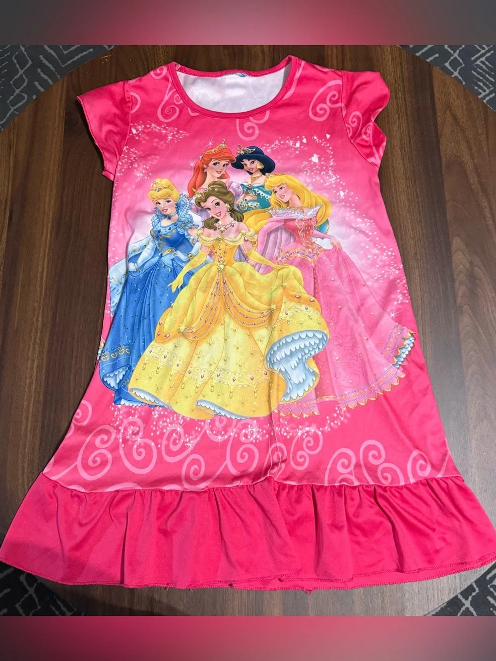Girls Disney princess nightgown